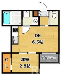 Cozy博多駅東の物件間取画像